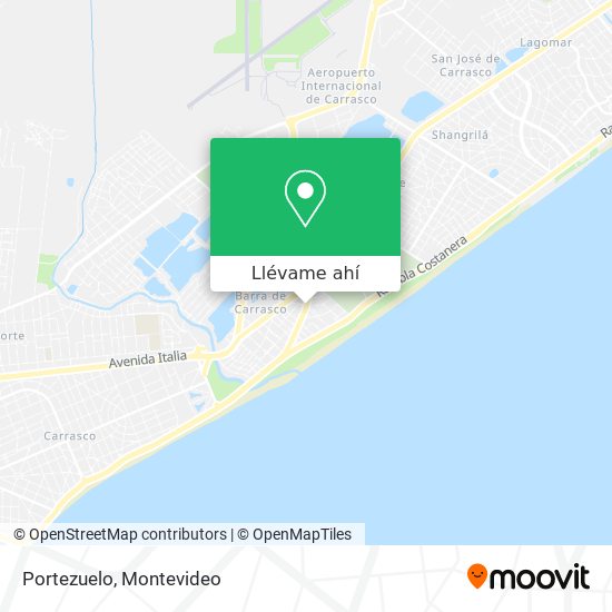 Mapa de Portezuelo