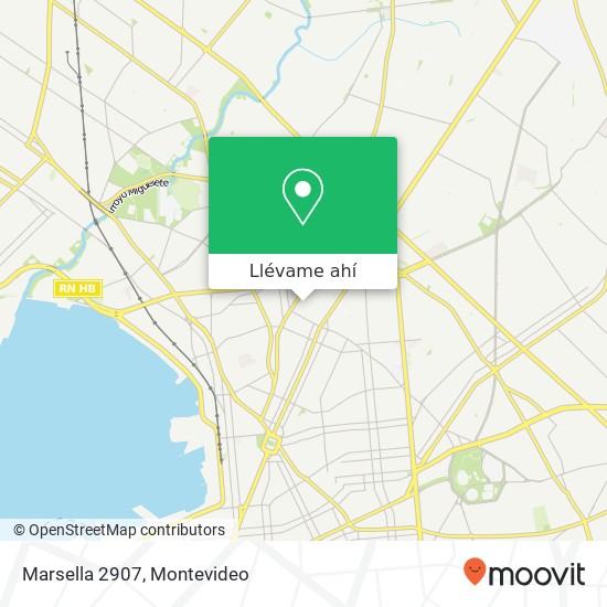 Mapa de Marsella 2907