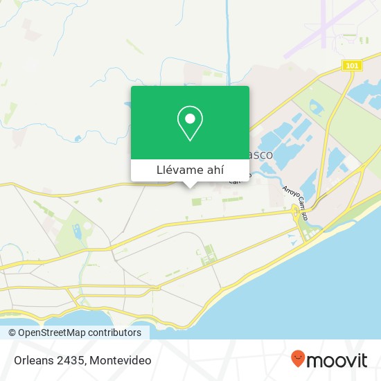 Mapa de Orleans 2435