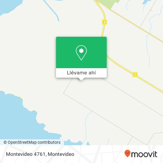 Mapa de Montevideo 4761