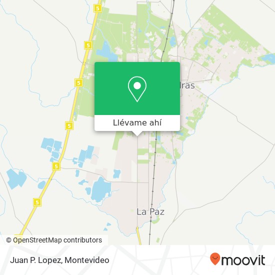 Mapa de Juan P. Lopez