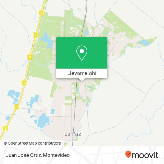 Mapa de Juan José Ortiz