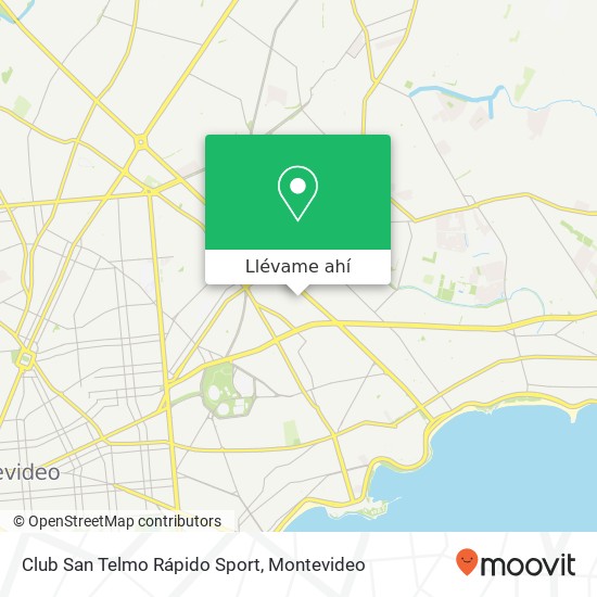 Mapa de Club San Telmo Rápido Sport