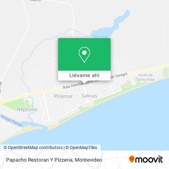 Mapa de Papacho Restoran Y Pizzeria