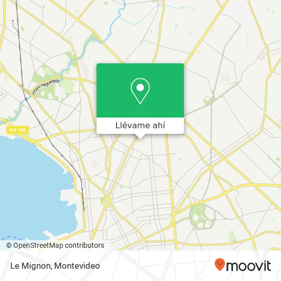 Mapa de Le Mignon