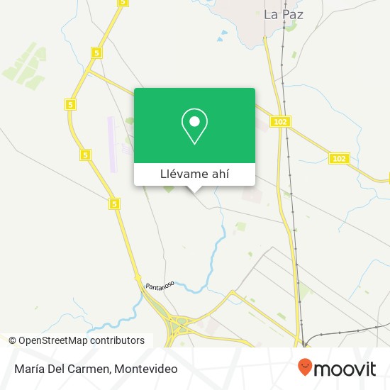 Mapa de María Del Carmen