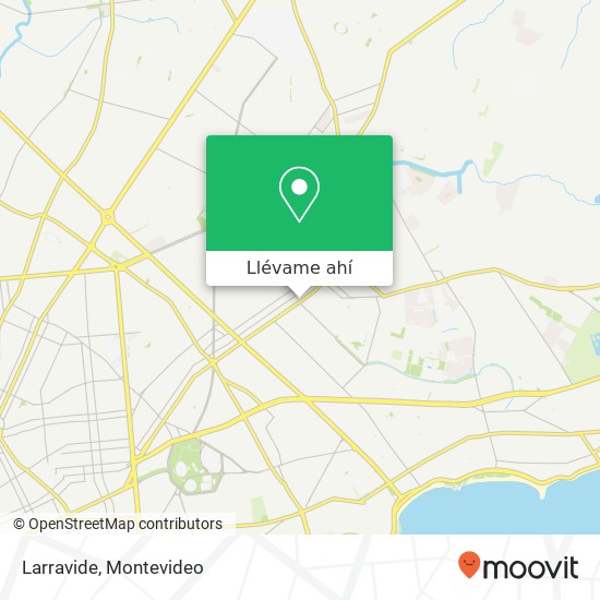 Mapa de Larravide