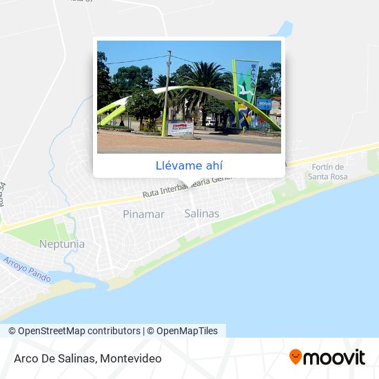 Mapa de Arco De Salinas