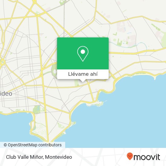 Mapa de Club Valle Miñor