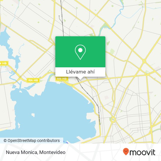 Mapa de Nueva Monica