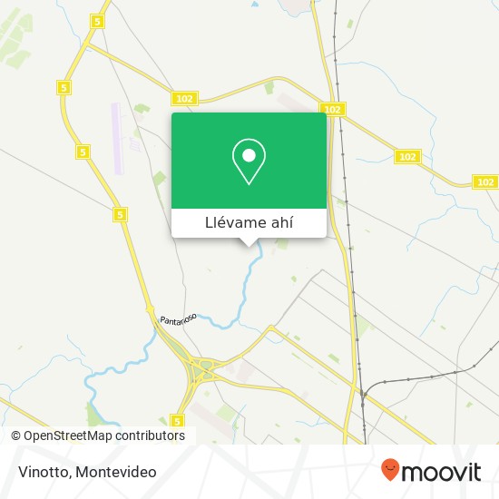 Mapa de Vinotto
