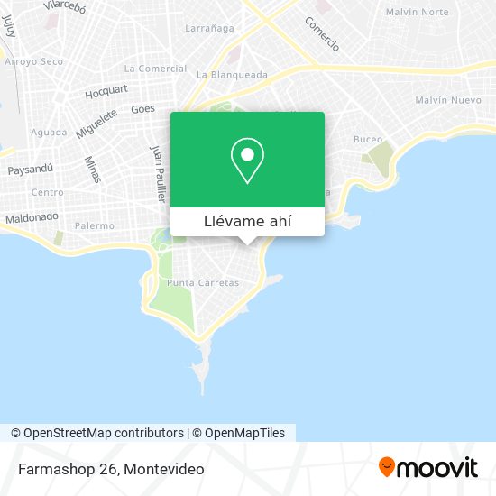 Mapa de Farmashop 26