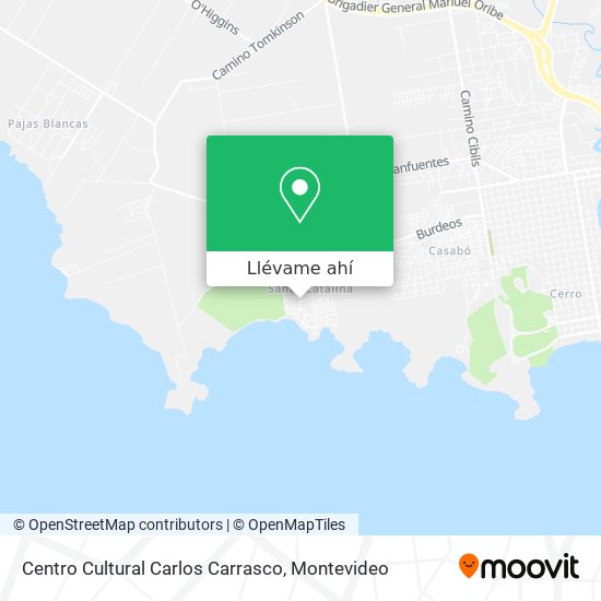 Mapa de Centro Cultural Carlos Carrasco
