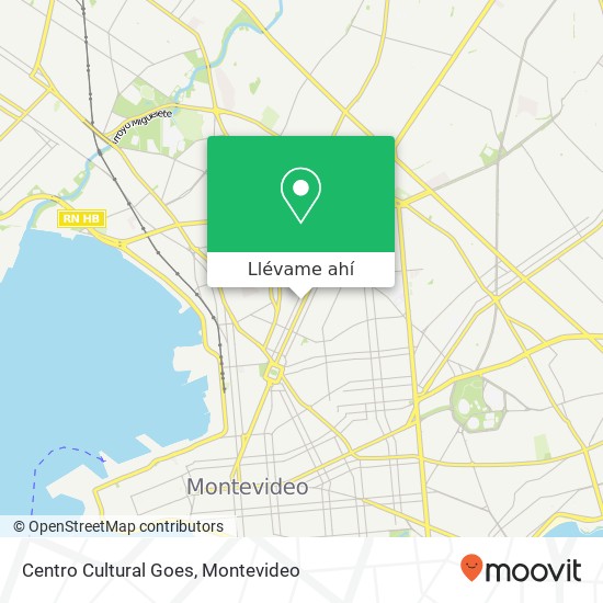 Mapa de Centro Cultural Goes