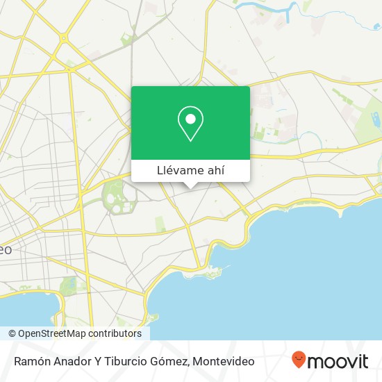 Mapa de Ramón Anador Y Tiburcio Gómez