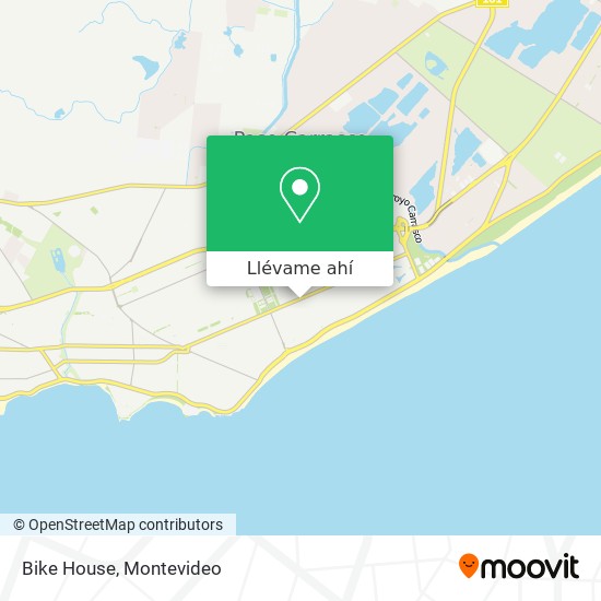 Mapa de Bike House