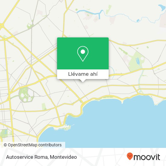 Mapa de Autoservice Roma