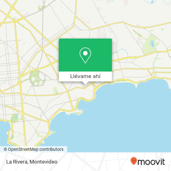 Mapa de La Rivera