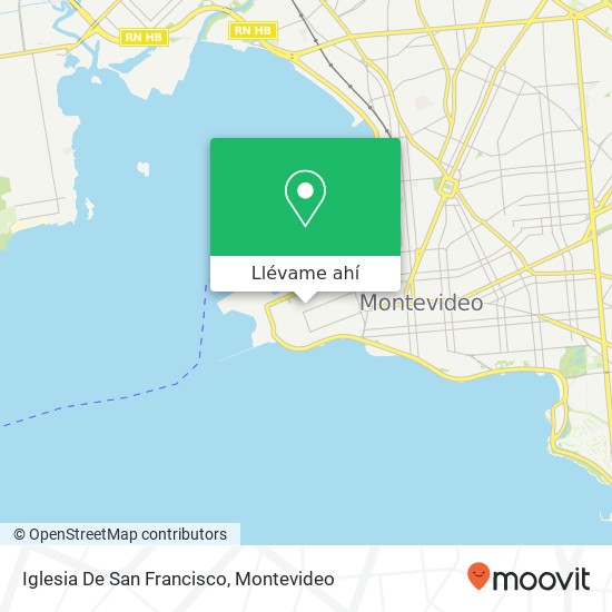 Mapa de Iglesia De San Francisco