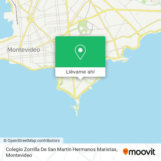 Mapa de Colegio Zorrilla De San Martín Hermanos Maristas