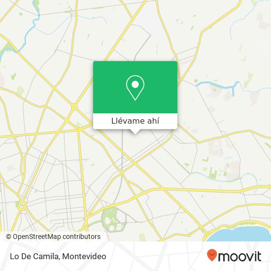 Mapa de Lo De Camila