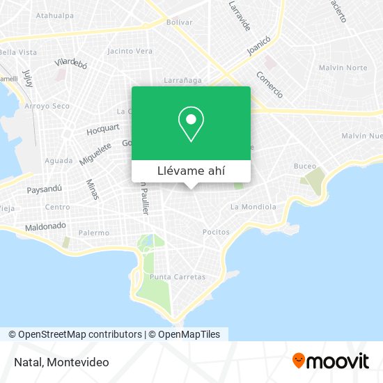 Mapa de Natal