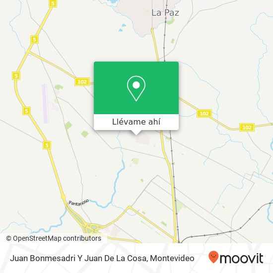 Mapa de Juan Bonmesadri Y Juan De La Cosa