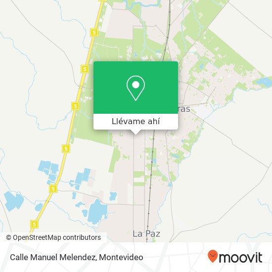 Mapa de Calle Manuel Melendez
