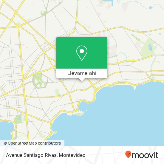 Mapa de Avenue Santiago Rivas