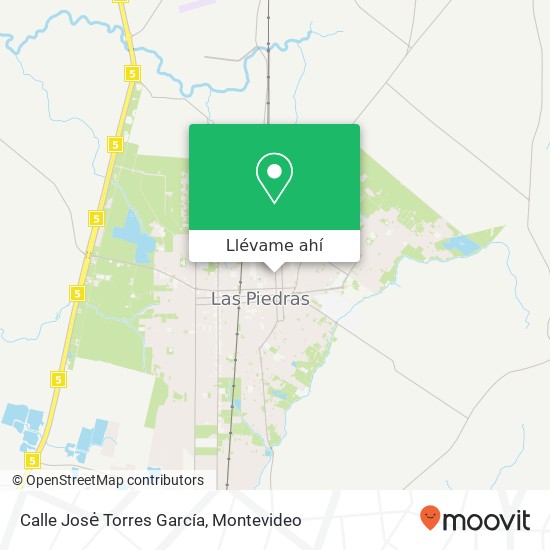 Mapa de Calle Josė Torres García