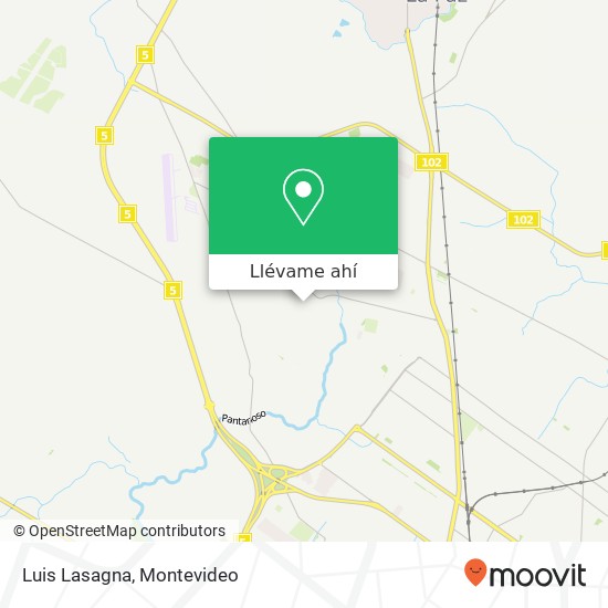 Mapa de Luis Lasagna