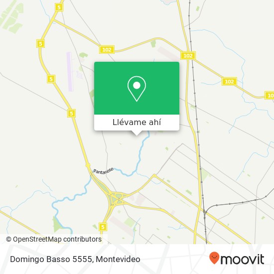 Mapa de Domingo Basso 5555