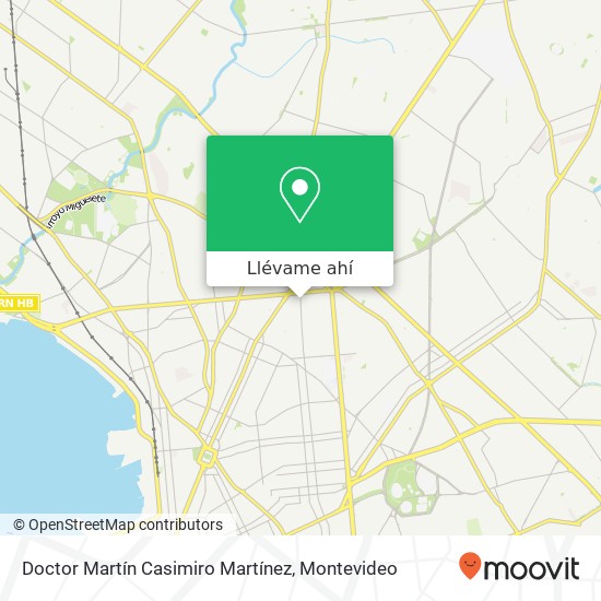Mapa de Doctor Martín Casimiro Martínez
