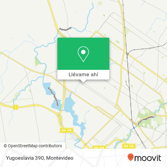 Mapa de Yugoeslavia 390
