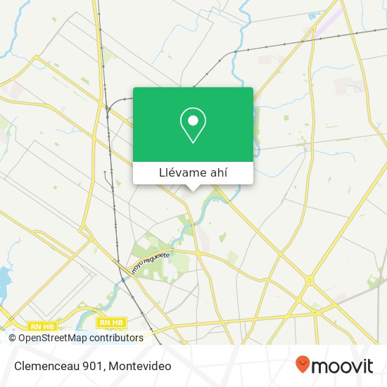 Mapa de Clemenceau 901