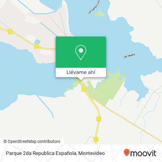 Mapa de Parque 2da Republica Española