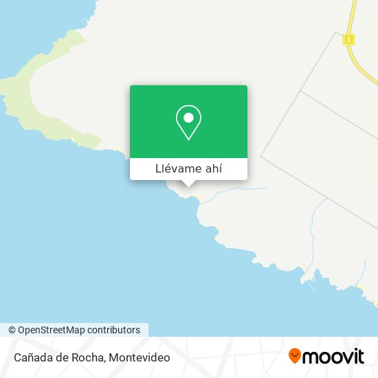 Mapa de Cañada de Rocha