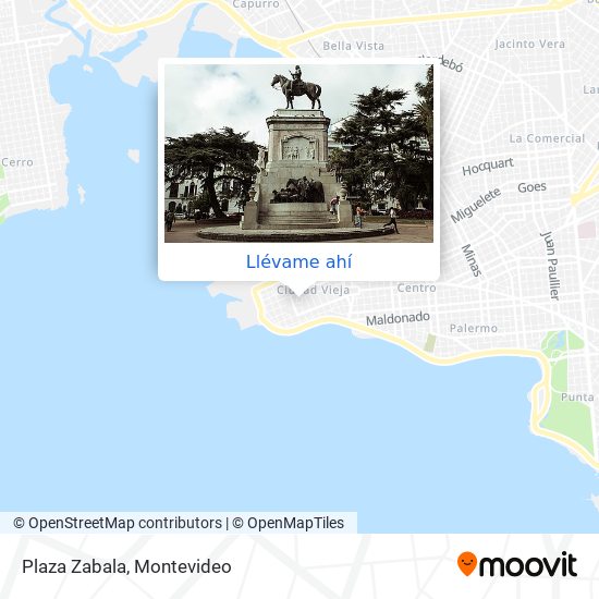 Mapa de Plaza Zabala