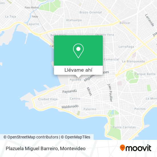 Mapa de Plazuela Miguel Barreiro