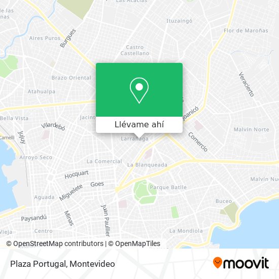 Mapa de Plaza Portugal