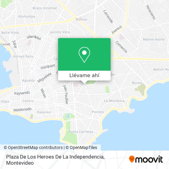 Mapa de Plaza De Los Heroes De La Independencia