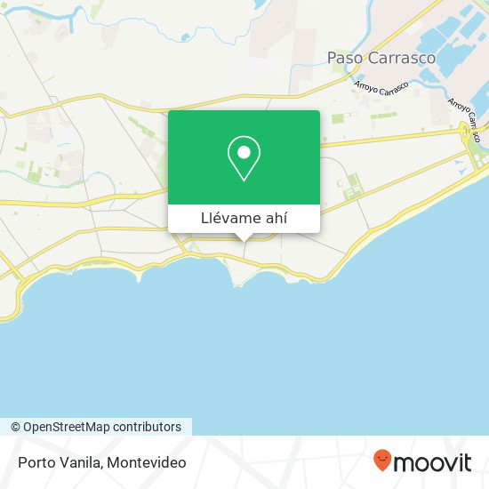 Mapa de Porto Vanila