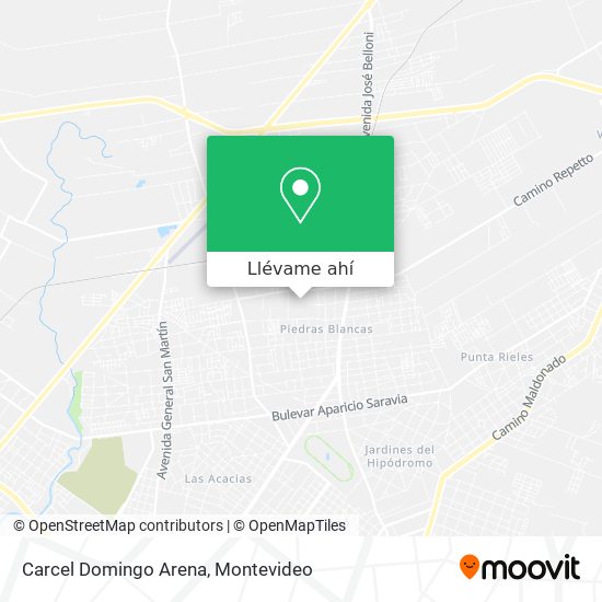 Mapa de Carcel Domingo Arena
