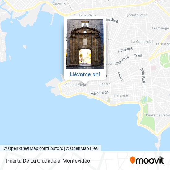 Mapa de Puerta De La Ciudadela