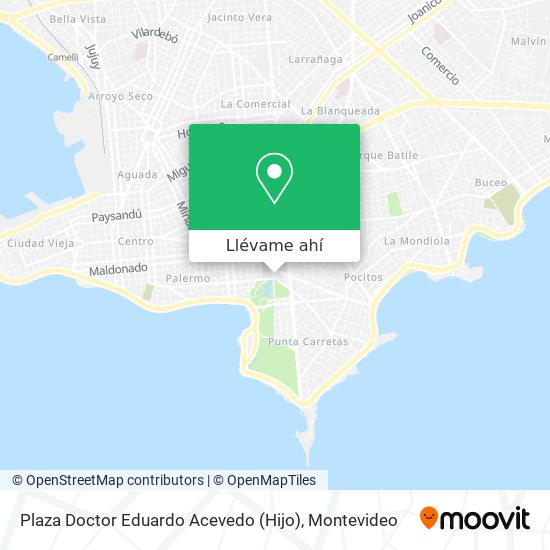 Mapa de Plaza Doctor Eduardo Acevedo (Hijo)