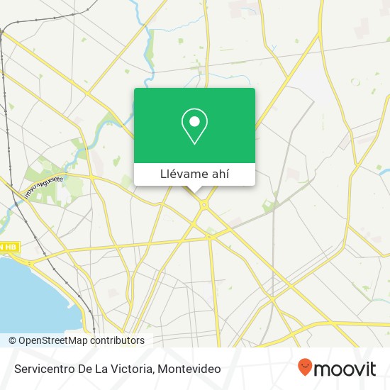 Mapa de Servicentro De La Victoria