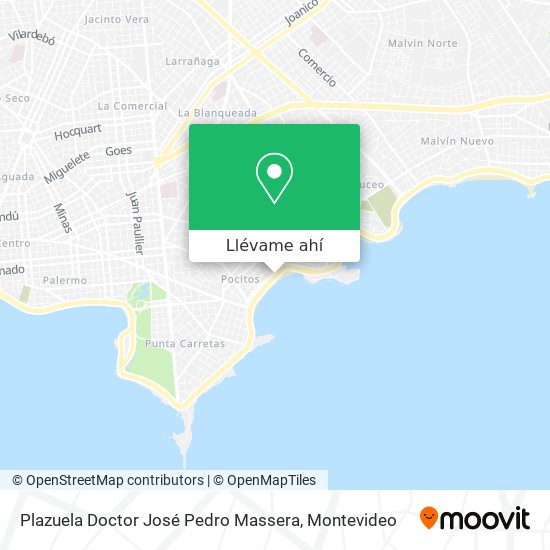 Mapa de Plazuela Doctor José Pedro Massera