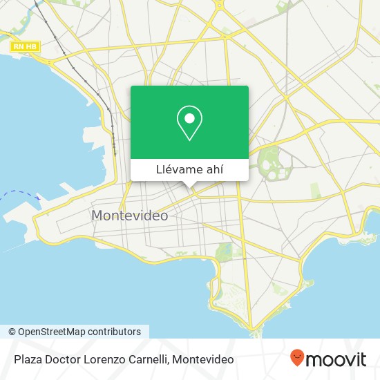 Mapa de Plaza Doctor Lorenzo Carnelli