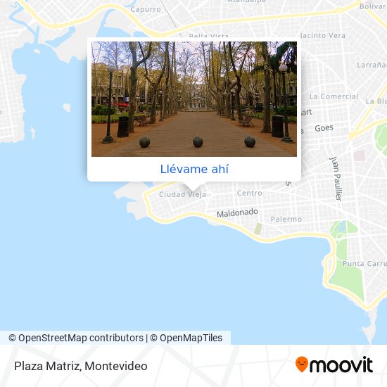 Mapa de Plaza Matriz