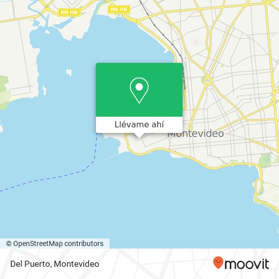 Mapa de Del Puerto